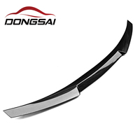 Aileron de coffre arrière en fibre de carbone, style M4, moulé par compression, pour BMW Série 4 F36 Gran Coupé