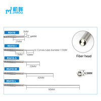 Sonde à fibre optique diffuse RS410 / RS410-I / RS410-S / RS410-M / RS410-L M4 en acier inoxydable pour amplificateur à fibre