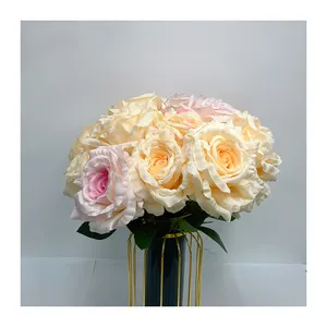 wed decor flower 5 head Thai queen rose valentines day gift 2023