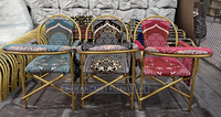 Chaise de prière en fer au design moderne pour la prière en intérieur, salon, hôtels et salles - Chaise rembourrée à usage commercial