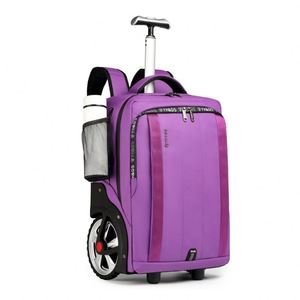 Free sample Women's Rolling <b>Backpack</b> with <b>Wheels</b> for Laptops and Business <b>Backpacks</b> and Carry-on Tolly Bags - Product Image 2