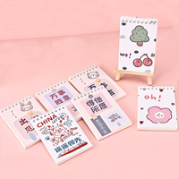 Personalizado A7 colgante Mini cuaderno para estudiantes lindo Kawaii espiral bolsillo Bloc de notas pegatina personalizada sublimación