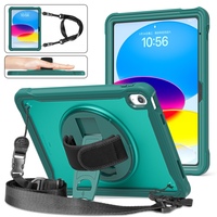 Étui de protection transparent en TPU antichoc pour tablette enfant pour iPad 10e génération, étui 2022 10e génération