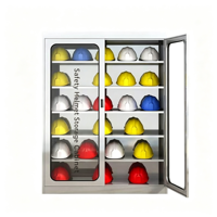 Armoire de rangement pour casques de sécurité, armoire à casques de chantier, organisateur de casques d'usine, casier de rangement pour casques de mineur