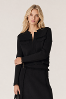 Vente directe d'usine, pull doux pour la peau, coupe classique, tricot pour femmes, pull en crêpe, design de veste à franges