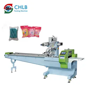 CB-300S High quality China Automatic cleaning sponge Flow flexible plastic packaging machines foam sponge packing machine