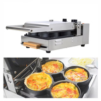 XEOLEO — four électrique Mini pour pizza, 4 ustensile de cuisine, appareil multifonction pour gâteaux ronds, antiadhésif 1600W