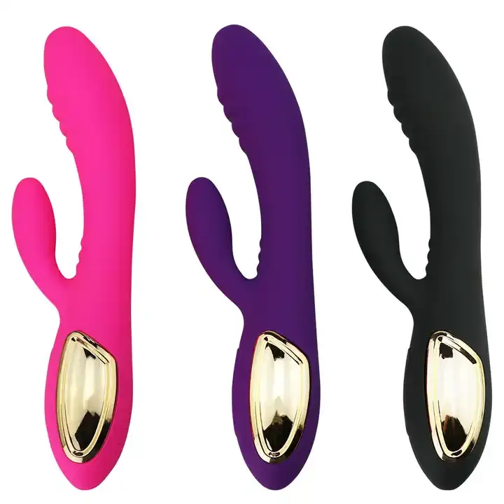 Popular carga USB 30 velocidades punto G masaje Anal doble vibración conejo vibrador juguetes sexuales para mujer adulta