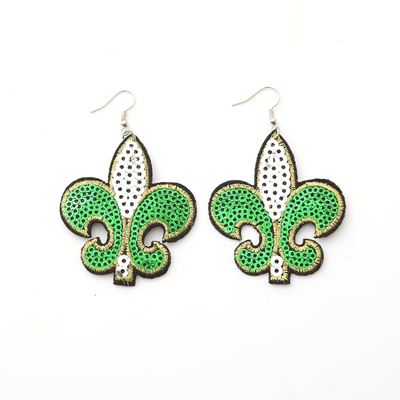 Green silver iris