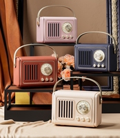 Nouvelle conception P19, enceintes stéréo actives portables classiques sans fil pour fêtes en plein air, lecteur de musique, système de cinéma maison, enceinte rétro