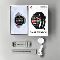 Neue V21 Pro Smartwatch mit rundem 1,52-Zoll-TFT-Display für Anrufe, Herzfrequenz- und Blutdruckmessung sowie Fitness-Tracking