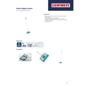 LEIFHEIT Alleskehrer Regulus supra 26x28x7cm türkis - Product Image 2
