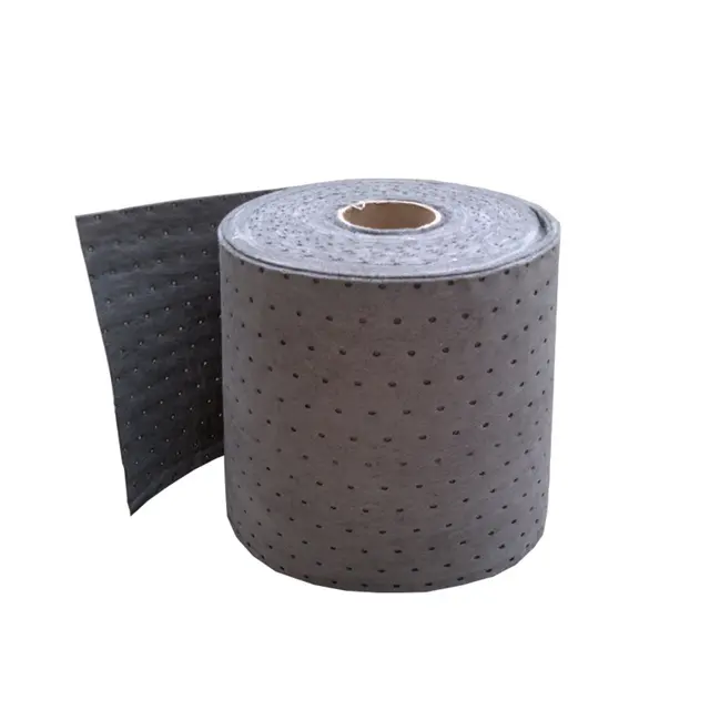 Rollo de red universal absorbente de aceite superabsorbente 40cm * 50m para contaminación del agua