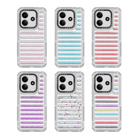 Coque de téléphone portable de luxe 3D en TPU+PC antichoc et étanche avec paillettes pour Redmi Note14 Pro Plus 5G