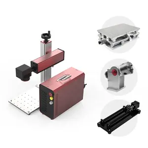 Gravador em metal rotativo a laser, gravador de metal de marcação, 20w/30w/50w/2022 w, novos modelos, imperdível, 100