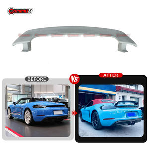 Meilleur prix pour l'ajout d'un aileron arrière de style Te-chart en fibre de carbone pour Porsche 718 - Product Image 5
