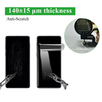 Protection d'écran en hydrogel TPU auto-réparant haute transparence, couverture intégrale 2.5D/3D personnalisée pour iPhone 17 Pro Max