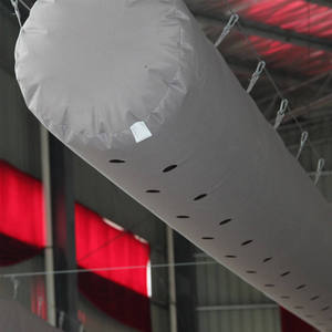 Độ bền cao dễ dàng làm sạch hệ thống thông gió ống dẫn khí cho xưởng sản xuất lắp ráp cửa hàng với môi trường yên tĩnh hơn - Product Image 5