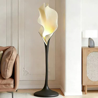 Lampe de sol créative pour la maison, formes irrégulières, décoration florale pour hall d'hôtel, salon, lampe de sol industrielle
