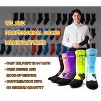 Chaussettes en coton douces et élastiques anti-odeur pour hommes et femmes, chaussettes de sport, chaussettes de basketball, design de créateur, chaussettes avec logo personnalisé