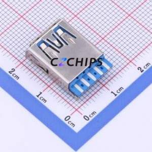 KH-3.0AF90-18.55HX USB Connector Connector ( Connector Type: Type-A )( Protocol Standard: USB 3.0 )( Gender: Female ) - Product Image 2