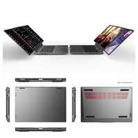 Ordinateur portable de jeu double écran sans fil 16 pouces en métal, nouvelle génération, Intel Core i7-1260P 12 cœurs, 120 Hz, Wi-Fi 6, version anglaise, qualité supérieure