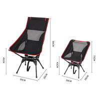 Chaise de camping pivotante d'extérieur pliable et pratique avec logo personnalisé – Promotion