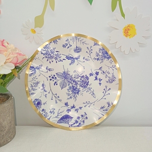 ชุดอุปกรณ์จัดเลี้ยงงานเลี้ยงน้ำชา DAMAI ของตกแต่งโต๊ะ ของตกแต่งวันเกิด ดอกไม้ ชุดอุปกรณ์ใช้แล้วทิ้ง จานกระดาษ แก้ว กระดาษเช็ดปาก - Product Image 2