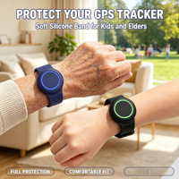 Support étanche en silicone pour bracelet AirTag pour enfants et adultes, bracelet AirTag