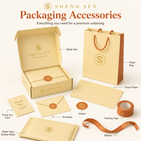 Maßgefertigte Tragbare Buttergelbe Versandboxen aus Recyclingmaterialien mit Individuellem Logo und Größe für Kleidungsverpackung Geschenkpapierboxen