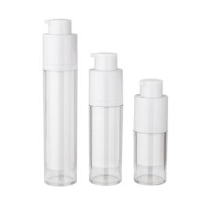 ขวดบรรจุภัณฑ์รองพื้นแบบสุญญากาศขนาด 15 มล. 30 มล. 50 มล. แบบเติมได้  กระปุกครีมบำรุงผิวหน้าอะคริลิค  ภาชนะบรรจุเซรั่มแบบปั๊ม - Product Image 5