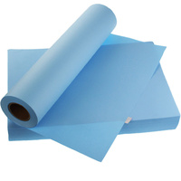Papel de plotter CAD Blanco/azul 80GSM para sala de corte de ropa o dibujo de ingeniería