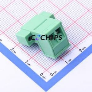 KF2EDGRKP-5.0-2P Plug-in Terminal Block P=5mm Connector Plug Screw Fixing 1x2P 5mm - Product Image 2