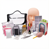 Kit de démarrage liquide pour cils, très demandé, outils professionnels d'extension de cils et kits de formation