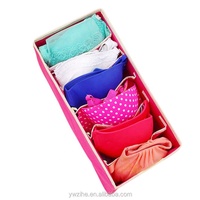 Boîtes de rangement sous-vêtements diviseur tiroir couvercle placard organisateur Ropa intérieur organisateur pour cravates chaussettes shorts soutien-gorge