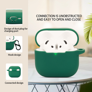 Nouvel arrivage pour Apple <span class=keywords><strong>AirPods</strong></span> 4 étuis pour écouteurs, étui en silicone pour écouteurs sans fil coque en tpu housse pour écouteurs pour étui <span class=keywords><strong>airpods</strong></span> - Product Image 4