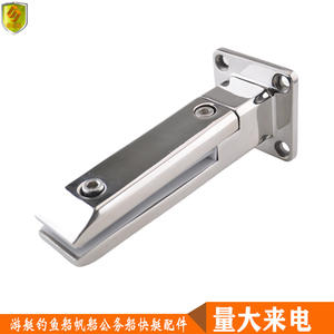 Clamps de verre réfléchissants de qualité supérieure pour rampes de piscine en acier inoxydable de type séparé, du sol au plafond, qualité architecturale - Product Image 3