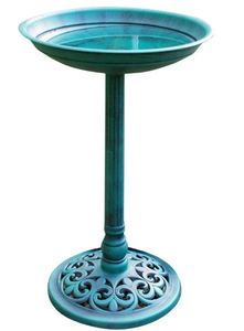 Bebedero para Pájaros de Jardín, Comedero de Plástico para Pájaros Silvestres, Decoración para Patio con Soporte - Product Image 4