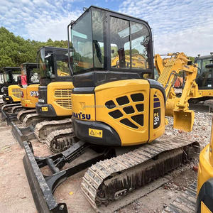 Excavadora pequeña usada premium 2024, Komatsu pc35 de 3.5 toneladas, mini excavadora usada pc35mr en venta. - Product Image 4