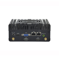 Nuevo Modelo ELSKY 2026 N12H-D Microcomputadora con Ventilador N100/N97/N95/I3-N305, Computadora Industrial Integrada sin Ventilador, DDR4 16G