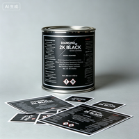 Étiquettes brillantes personnalisées TEDDY, résistantes à l'eau et aux UV, en vinyle transparent, autocollant DTF pour briquet à gaz