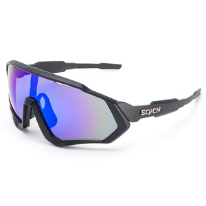 แว่นกันแดดปั่นจักรยานโพลาไรซ์ Scycn แบบเต็มกรอบ UV400 แว่นตากีฬากันลม - Product Image 1
