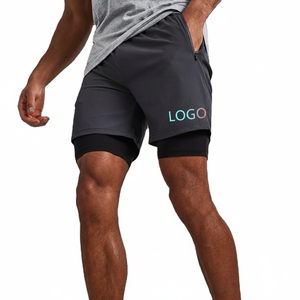 Personnalisé pour les hommes Shorts de Fitness Muscle Sports Running Wear Large Mesh Respirant Séchage rapide Shorts Summer Soccer Shorts Hommes - Product Image 1