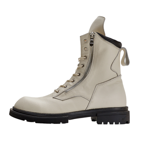 <b>Spring</b> fashion men's retro work <b>boots</b> with zippers, cowhide <b>boots</b>, hand-tied laces, outdoor motorcycle <b>boots</b> men's chukka <b>boots</b> - Product Image 6