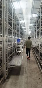 الألومنيوم رفوف زر أبيض الفطر تزايد رف عالية القوة الفطر الرف - Product Image 6