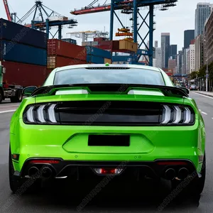 Pour GT500 2015 2016 2017 2018 2019 2020 2021 2022, plaque de spoiler arrière central pour automobile, accessoires de décoration - Product Image 3