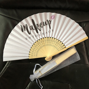 [Tôi là người hâm mộ của bạn] Quạt bambu in thương hiệu cá nhân tùy chỉnh quà tặng thiết kế của bạn Quạt Giấy gấp đẹp - Product Image 6