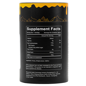 Palitos de miel de Shilajit silvestres | Cosechado de manera sostenible en los acantilados del Himalaya - Product Image 4