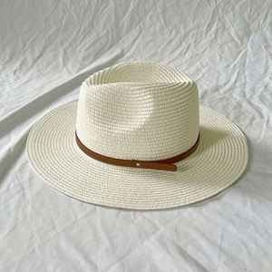 Custom Paper Straw <b>Hat</b> Women Men Outdoor Street Fashion Sun <b>Hat</b> - Product Image 4