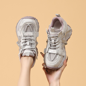Baskets pour femmes Nouveautés Printemps 2026 Polyvalentes Sophistiquées Légèrement Luxueuses Style Wasp Waist Agan Chaussures Décontractées - Product Image 6